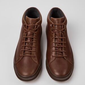 NIB CAMPER Chasis Casual Brown Ankle Boot for Men - Size US 12/UK 11